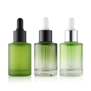 15ml 30ml 60ml Frosted Glass Dropper Bottle for Cosmetic Serum Essence and Oil