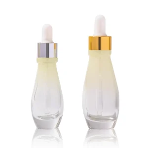 15ml 30ml Empty Clear Custom Glass Dropper Bottle for Cosmetic Lotion Oil Essence and Liquid Packaging