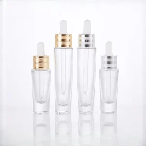 15ml Conical Dropper Essential Oil Sub packaging Thick bottom Glass Bottle 30ml Hair Care Essential Oil Essence Base Bottle