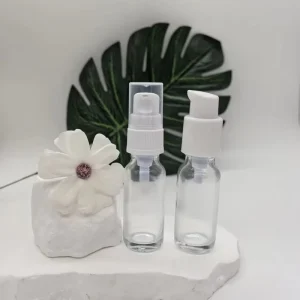 15ml Cylindrical Glass Bottle for Essential Oil, Foundation, and Makeup