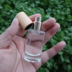 15mm Screw Neck Round Perfume Glass Spray Bottles 20ml 30ml 50ml 100ml with Fine Mist Sprayer