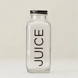 16oz Glass Beverage Bottle for Cold Juice
