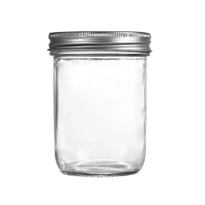 16oz Pint Glass Mason Canning Jar for Jam and Honey Storage