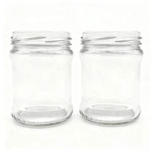 170ml Food Grade Glass Jar Customizable for Satay Sauce Peanut Butter Sugar Food Storage Container