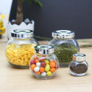 180 730ml Wide Mouth Canned Glass Jars Food Storage Chili Oil Mason Jars Honey Jars With Tinplate Aluminum Lids