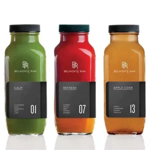 180ml 250ml 350ml 500ml Square Glass Beverage Bottle for Milk Juice Tea