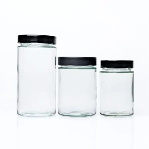 180ml Classic Glass Jars Jars Luxury Small Sauce Containers with Deep Twist off Cap for Pickled Mustard Body Butter
