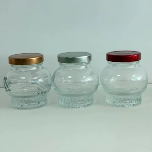 180ml Clear Smell-Proof Glass Food Storage Jar