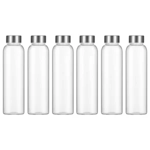 18oz 750ml Customizable Clear High-Borosilicate Glass Beverage Bottle