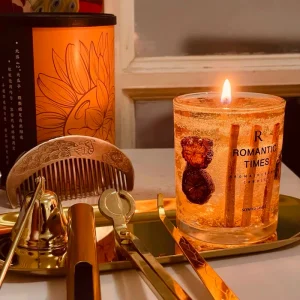 1kg Watermelon Scented Candle Cup with Soy and Gel Wax OEM/ODM Private Label Bulk