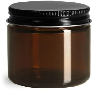2 Oz 3oz 4oz 6 Oz 8 Oz 16 Oz Jars 3.5g Airtight Child Resistant Glass Jars Flower Jar Packaging Containers With CR Lids CRC Cap