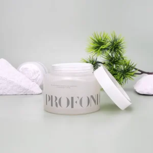 200 g Large Glass Packaging Jar for Face Cream or Hair Mask