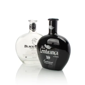200ml 375Ml 500Ml 750Ml Clear Empty Olso Vodka Liquor Gin Rum Tequila Whiskey Whisky Alcohol Spirit Glass Bottle With Cork
