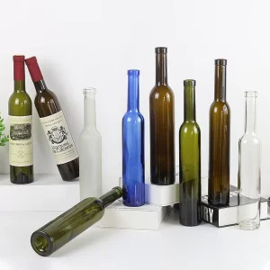 200ml 500ml 750ml Glass Liquor Bottles with Corked Lids for Vodka, Whiskey, Rum, Coffee, Gin and Alcohol Storage