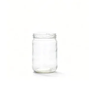 200ml Cylinder Glass Jar for Chili Sauce Fruit Jam Pickles Spices