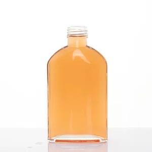 200ml Flint Glass Bottle with Cork Cap for Whisky and Liquor, LGG 603