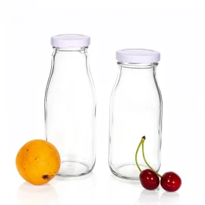 200ml Food Grade Soda-Lime Glass Beverage Bottle with Thickened Wall