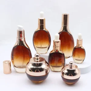 20g 30g 50g Transparent Glass Cosmetic Jars