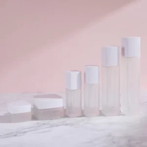 20g 50g 40ml 100ml 120ml Cosmetic Glass Bottle & Jar Sets for Skincare Eye Cream Perfume & Lotion