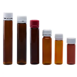 20ml 25ml 30ml Multi Color Tamper Evident Oral Liquid Bottles 10ml to 50ml for Beverage Medicine and Cosmetic Use