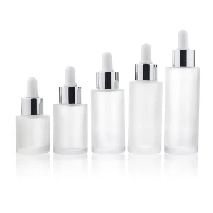 20ml 30ml 40ml 50ml 60ml 80ml 100ml 120ml Empty Frosted Clear Glass Dropper Essential Oil Bottle