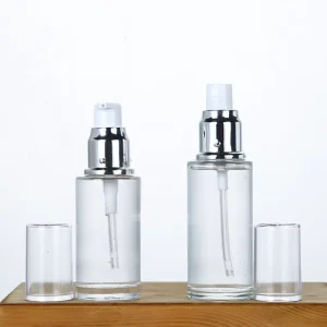 20ml 30ml 50ml 60ml 100ml Clear Glass Travel Spray Bottle for Essential Oils with Plastic Sprayer
