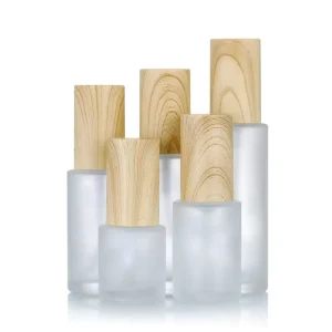 20ml 30ml 50ml 60ml 80ml 100ml 120ml Glass Lotion and Skincare Packaging Containers Set