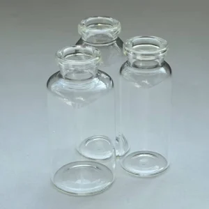 20ml Clear Borosilicate Glass Vial Threaded Sample Pharmaceutical Grade Sealed Bottle Customizable Printing Antibiotic Bottle