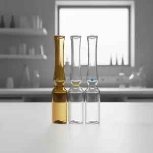 20ml Large Capacity Neutral Borosilicate USP Type I Glass Ampoule ISO8362 Standard for Pharmaceuticals and Cosmetics