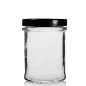 212ml Clear Glass Jar with 63mm Twist Lid