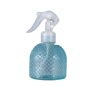 220ml Boston Round Empty Glass Spray Bottles Refillable Aromatherapy Plant Container with Nozzle Cleaning for Liquid Soap