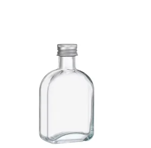 250 300 500ml New Popular Long Tall Glass Drinking Bottle with Screw Cap for Beverage and Fruit Juice Use