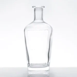 250ml 300ml 330ml 500ml 750ml 1000ml Round Glass Spirits Bottle with Screw Cap