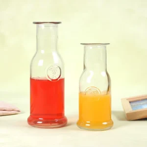 250ml 310ml 350ml 500ml Glass Beverage Bottle with Cork for Juice and Drinks
