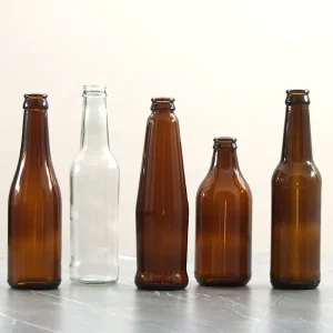 250ml 330ml 500ml 1000ml Brown Craft Beer Glass Beverage Bottles for Cold Brew Coffee Soy Milk and Soda
