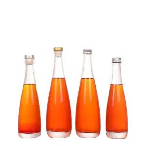 250ml 330ml 500ml 750ml Juice, Mineral Water, and Beverage Glass Bottle with Screw Cap