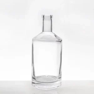 250ml 375ml 500ml Clear Frosted Glass Bottles with Screw Cap or Cork