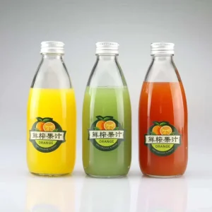 250ml 500ml Clear or Matt Black Cold Brew Coffee Juice Glass Bottle