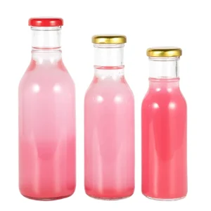 250ml 500ml Glass Salad Dressing Bottle BBQ Oil Vinegar Seasoning Tomato Sauce Hot Sauce Chilli with Screw Cap for Tequila