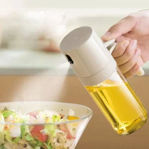 250ml 9oz Glass 2-in-1 Cooking Oil Dispenser and Sprayer