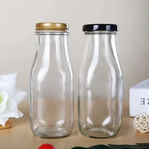 250ml Clear Glass Juice and Milk Bottle
