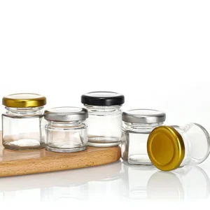 25ml 35ml 50ml 80ml 100ml 1oz 2oz 3oz 3.5oz Mini Food-Grade Honey, Jelly and Jam Glass Jar with Lid