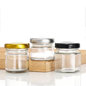 25ml35ml 45ml Mini Jam Honey Jar Airtight Round Square Glass Jars With Lid