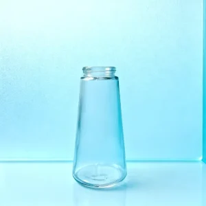270ml Square High white Glass Jar with Glass Cap for Baby Food Packaging Model KWP Made in None