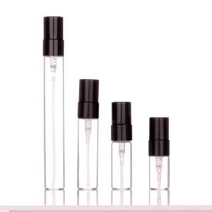 2ml 2 ml 3ml 5ml 5 ml 10ml 10 ml Empty Mini Small Sample Perfume Vials Atomizer Tester Transparent Glass Spray Bottles