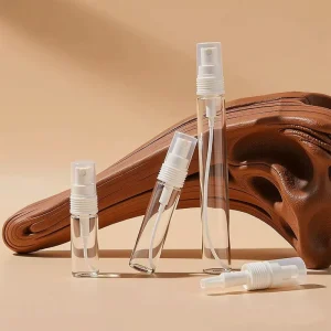 2ml 3ml 5ml 10ml Pocket Refillable Parfum Spray Glass Perfume Sample Bottles for Travel