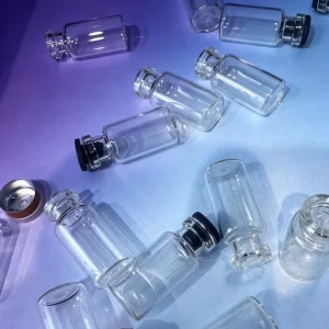 2ml 3ml 5ml Mini Transparent Glass Bottles and Small Glass Vials with Packaging Accessories
