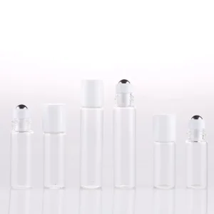 2ml 3ml 5ml Perfume Oil Roll-On Glass Bottle with Roller Ball