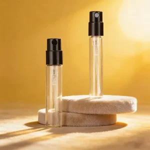 2ml 3ml Custom Size Empty Atomizer Small Perfumes Sample Bottle Printing Mini Empty Glass Spray Perfume Bottle Glass With Spray