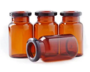 2ml 4ml 8ml 10ml 20ml 25ml 30ml Amber/Clear Laboratory Glass Vial for Medicinal Injection Packaging and Peptide Powder Storage